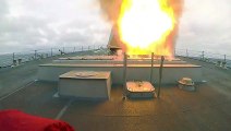 U.S Navy • Guided Missile Destroyer • Launches a Vertical Launch Anti-Submarine Rocket