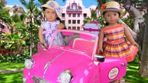 Dolls Sisters Travel Routine to Hawaii Grand Hotel!