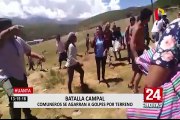 Huanta: comuneros protagonizaron un violento enfrentamiento por terrenos