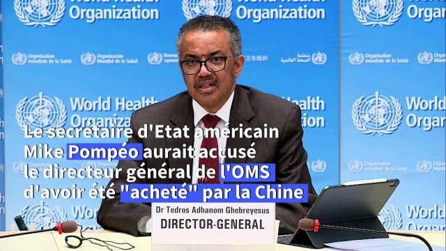 Les commentaires de Pompéo sur l'OMS sont faux et sans aucun fondement (Tedros)