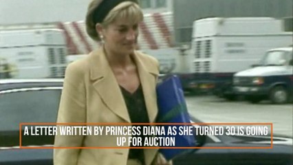The Famous Princess Diana Letter