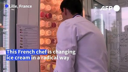 From scoops to tubes: French chef out to revolutionise ice cream