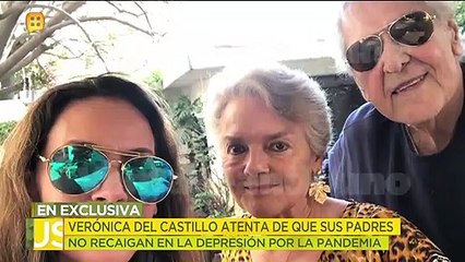 Verónica del Castillo relata cuando sus padres cayeron en el hospital por depresión. | Ventaneando