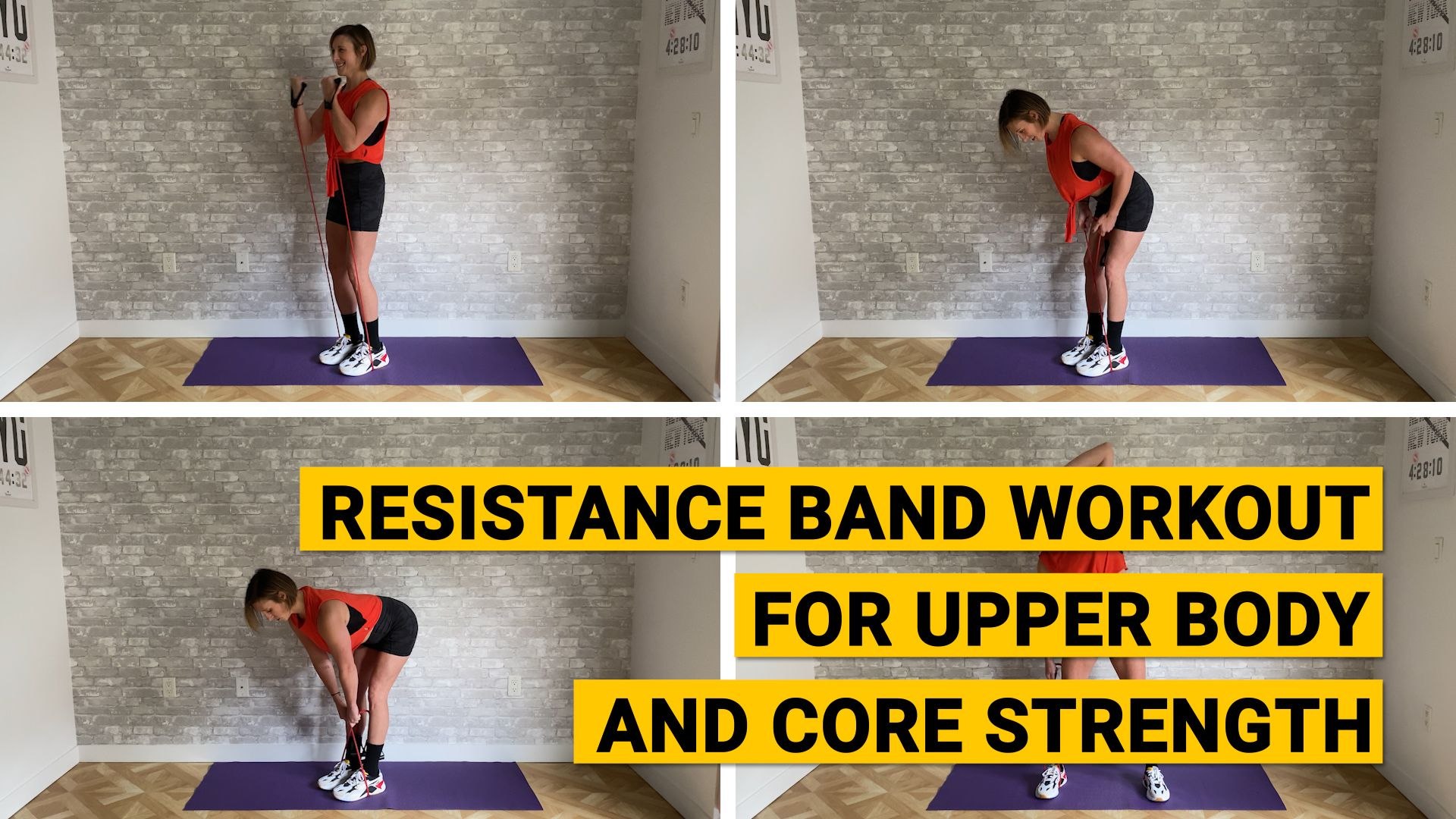 Resistance Band And Kettlebell Workout