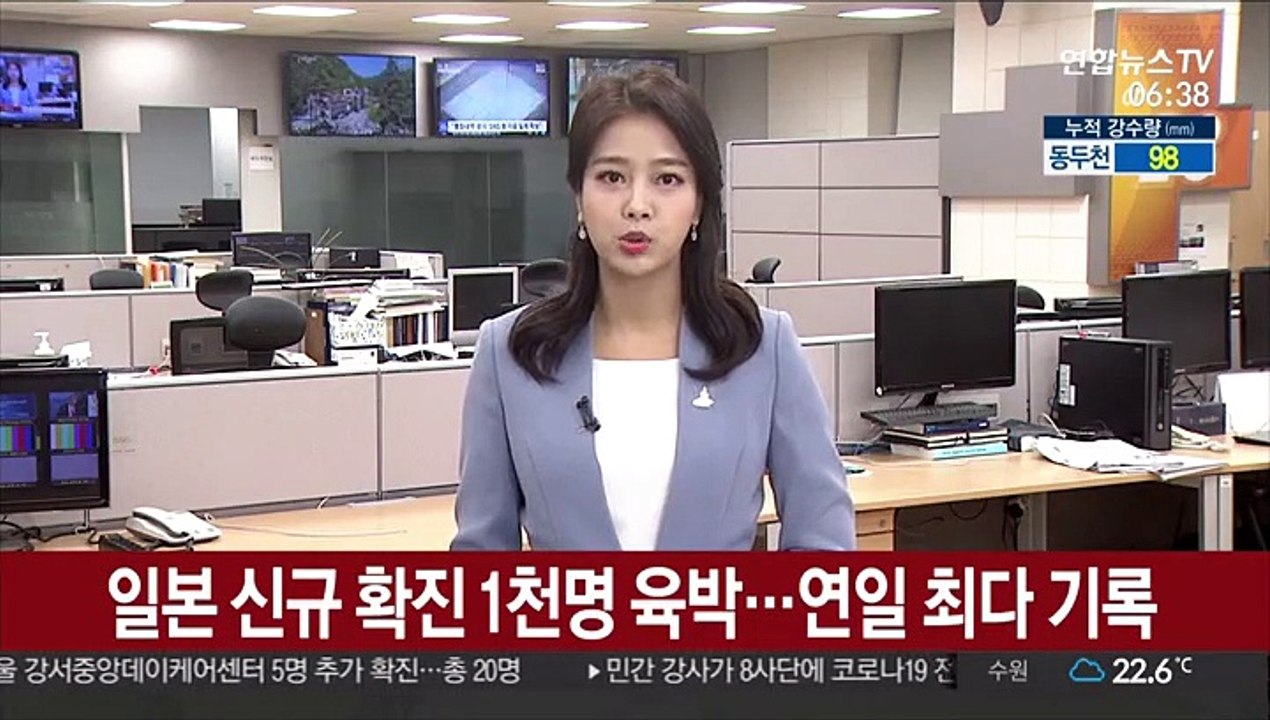 일본 신규 확진 1천명 육박…연일 최다 기록
