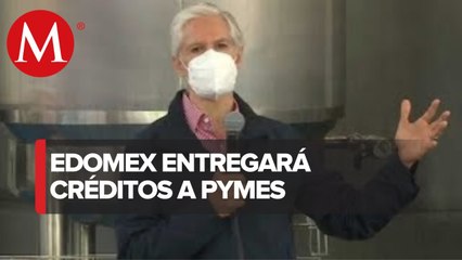 Alfredo Del Mazo da 'banderazo' a los créditos de apoyo para empresas