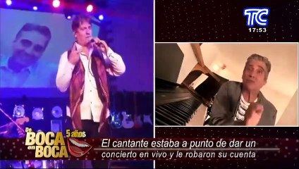 Le hackearon la cuenta al cantante Guillermo Dávila