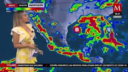 Jessica de Luna nos da el pronóstico del tiempo para este jueves 23 de julio