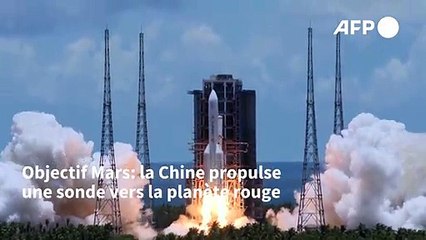 Objectif Mars: la Chine lance une sonde vers la planète rouge