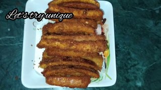 ब्रेड फिंगर्स | ब्रेड का नाश्ता | Bread Fingers - Bread Snacks - New Bread Recipes at Home