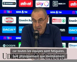 35e j. - Sarri : “Nous aurions dû garder le contrôle”