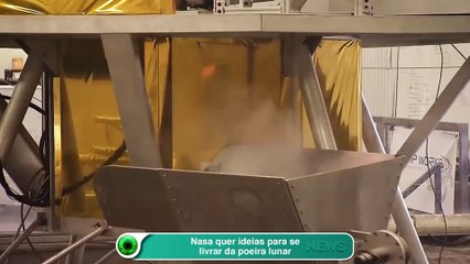 Nasa quer ideias para se livrar da poeira lunar