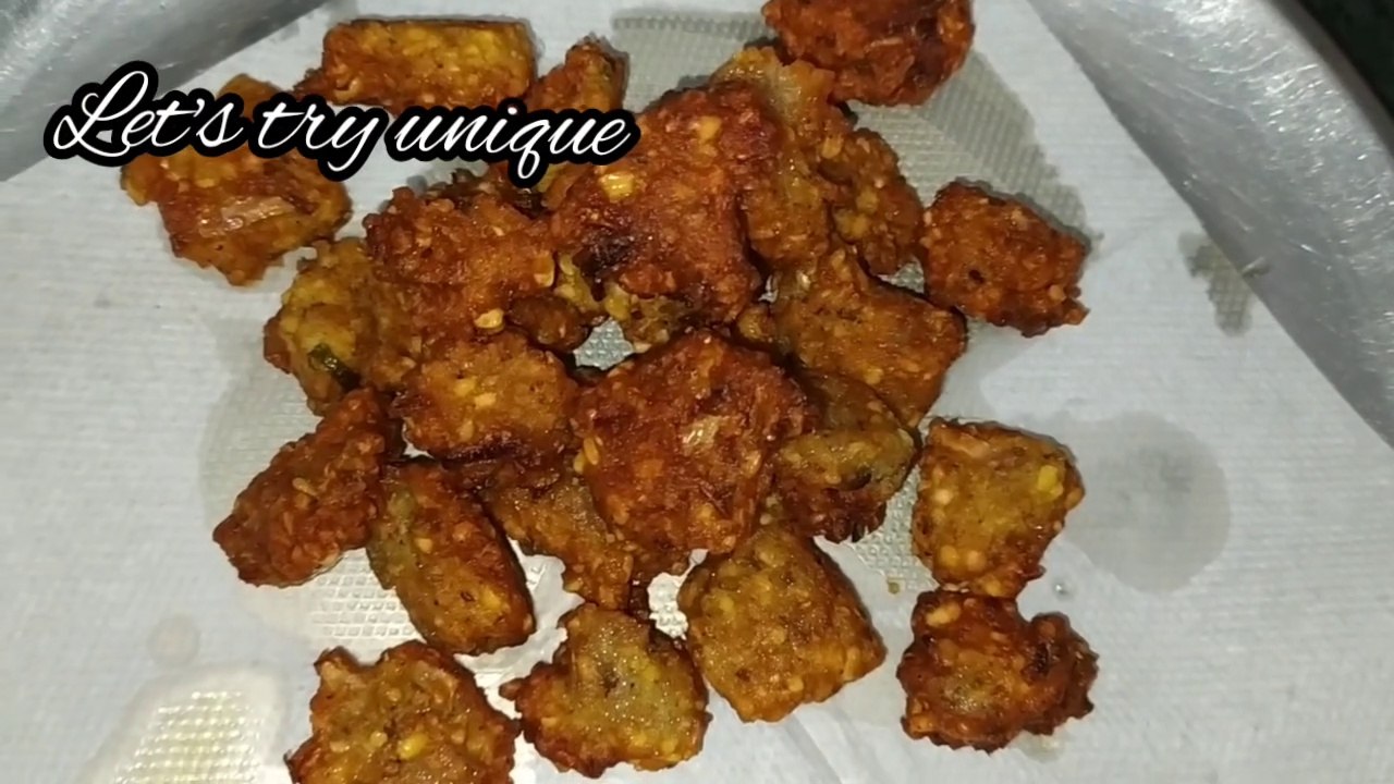 उड़द दाल पकौड़ी| उड़द दाल पकौड़ी बनाने का तरीका | Split Black Lentils Fritters - Fritters