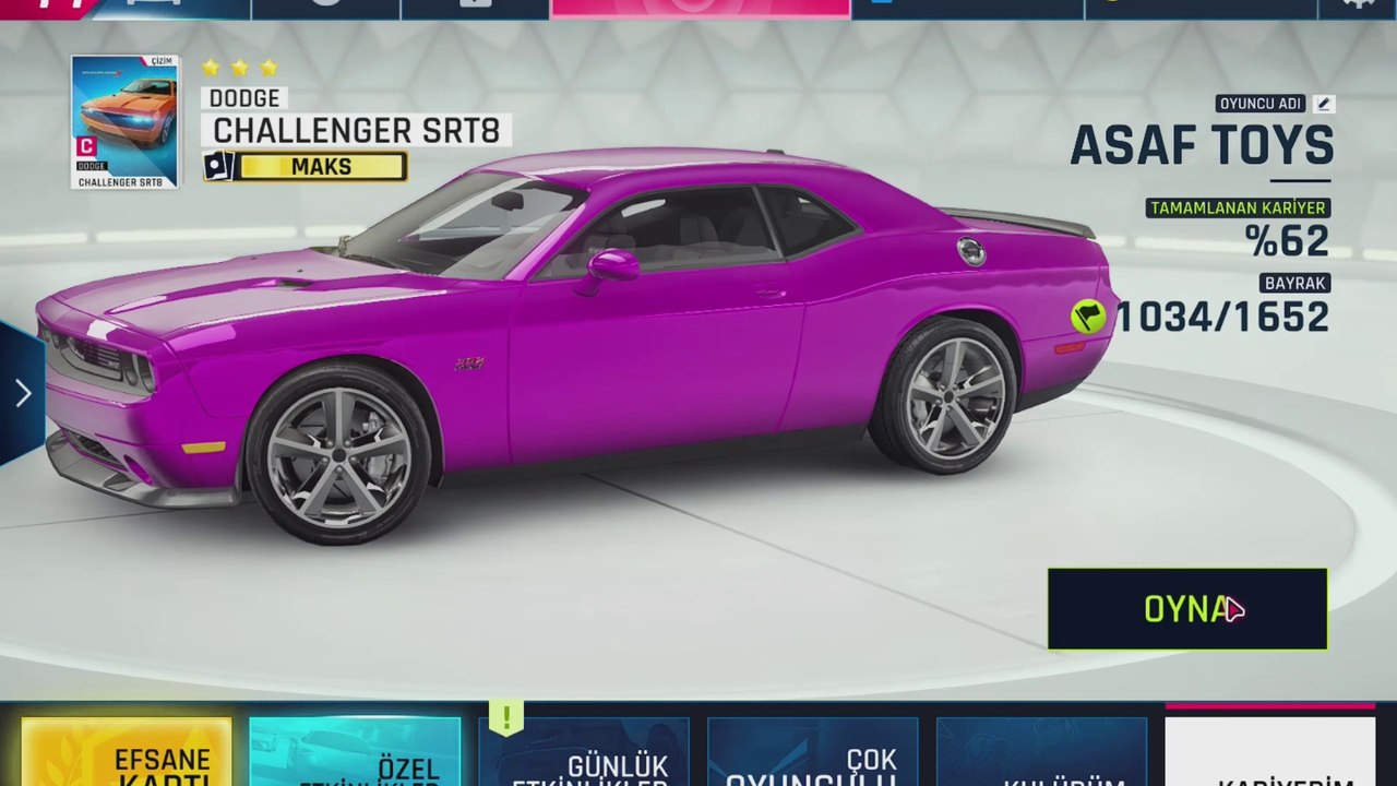 Asphalt 9 ABD Midwest Trensever (Map) Haritası