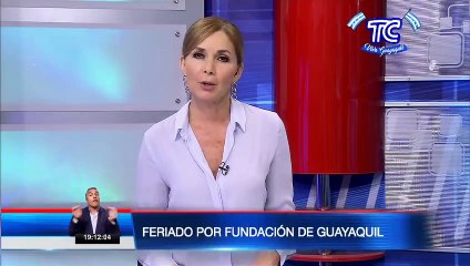 Feriado local por los 485 años de la  Fundación de Guayaquil