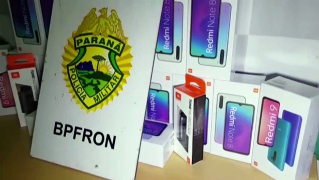 BPFrom apreende 26 celulares contrabandeados, que seriam levados ao sudoeste