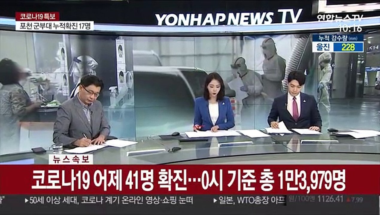 [속보] 코로나19 어제 41명 확진…0시 기준 총 1만3,979명
