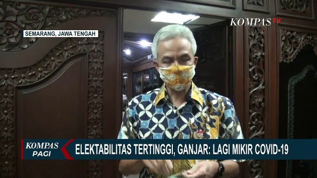 Tanggapan Ganjar Pranowo Sebagai Elektabilitas Tertinggi Sebagai Capres