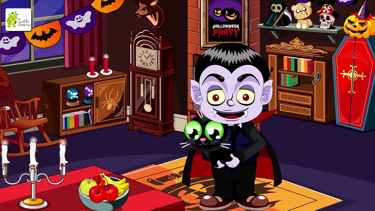 Ding Dong Bell Halloween Extended Version - Halloween Nursery Rhymes - Turtle Interactive