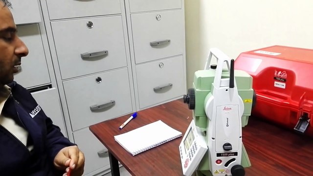 3. Make & Record Cod in Leica Total Station TS09 Plus in English