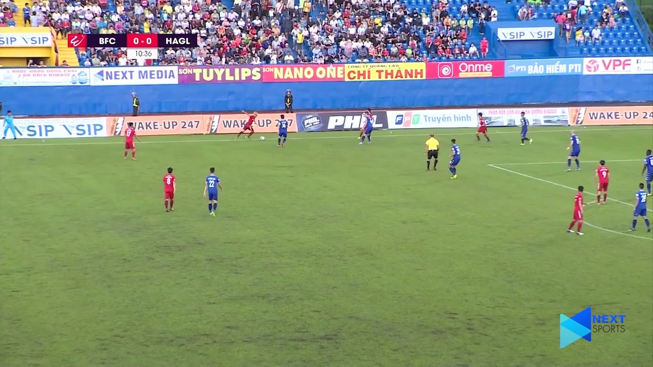 Cú đúp siêu đẳng của Tiến Linh -lu mờ- Văn Toàn - Bình Dương - HAGL - V.League 2019 - NEXT SPORTS