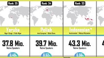 Worlds Most spoken Languages (2020) - By Native Speakers.