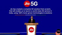 Jio 5G Launch | Jio AR 3D GLASSES  | Jio tv   & Many more..........