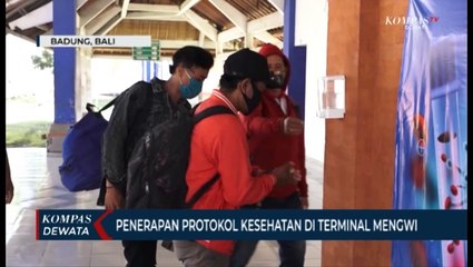 Penerapan Protokol Keamanan Di Terminal Mengwi
