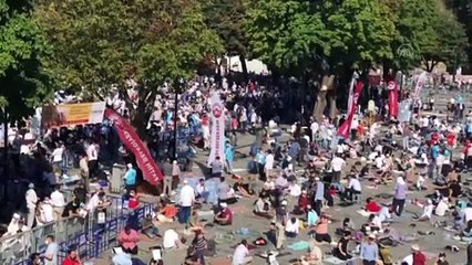 Ayasofya-i Kebir Cami-i Şerifi ibadete açılıyor - Meydan ve canlı yayın alanları - İSTANBUL