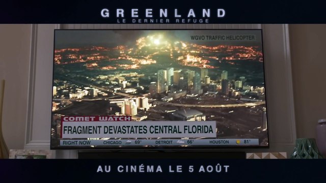 Greenland avec Gerard Butler et Morena Baccarin
