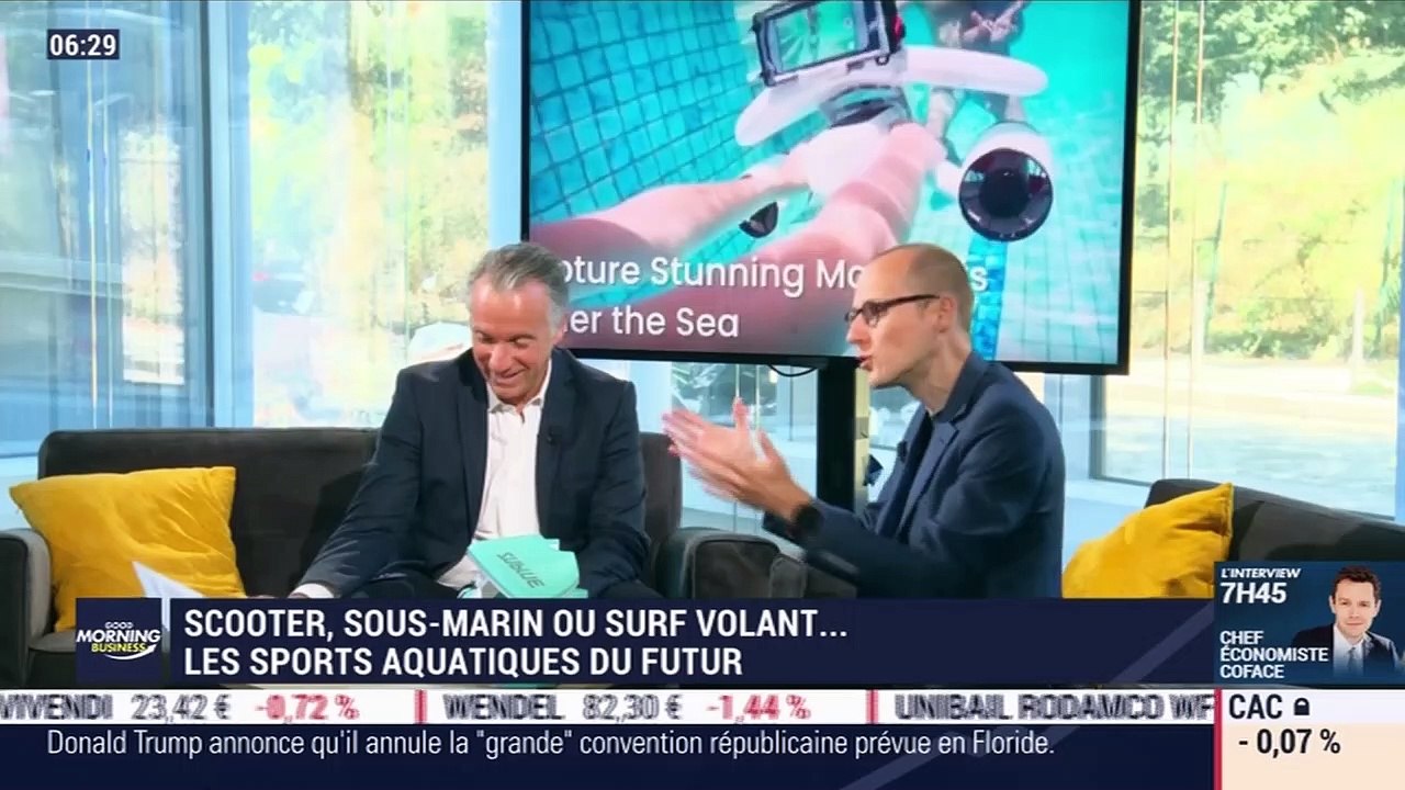 Culture Geek : Scooter sous-marin ou surf volant, les sports nautiques du futur, par Anthony Morel - 24/07