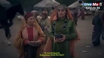 Ertugral episode 34 part 2 in urdu/hindi season 2
