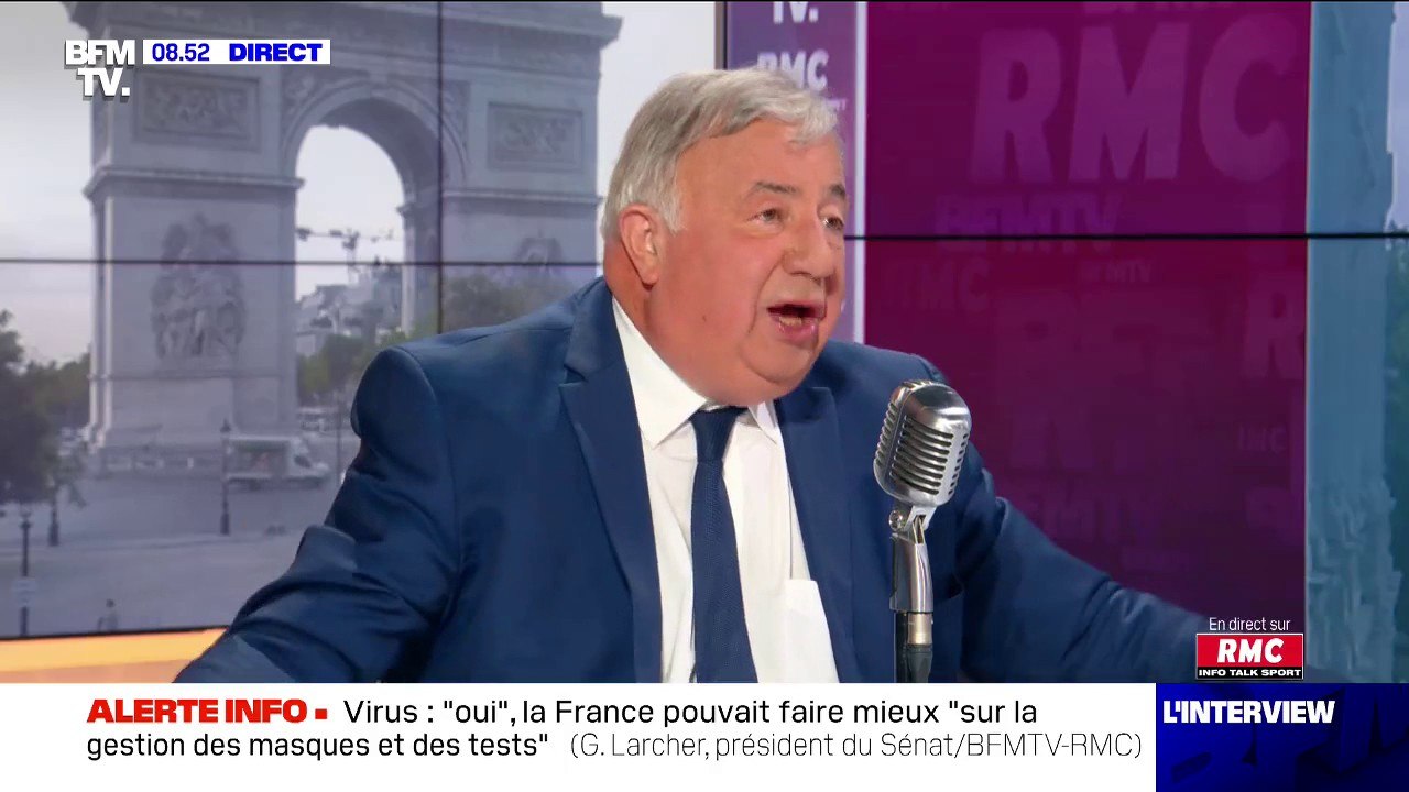 "Je favorable à des primaires." Gérard Larcher s'exprime sur le choix du candidat Les Républicains pour les présidentielles