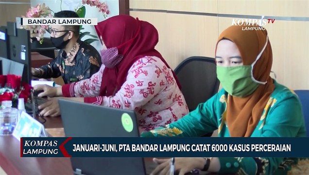 Januari Hingga Juni PTA Bandar Lampung Catat 6000 Kasus Perceraian
