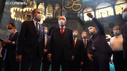 La preghiera del venerdì a Santa Sofia, il "grande sogno" di Erdoğan