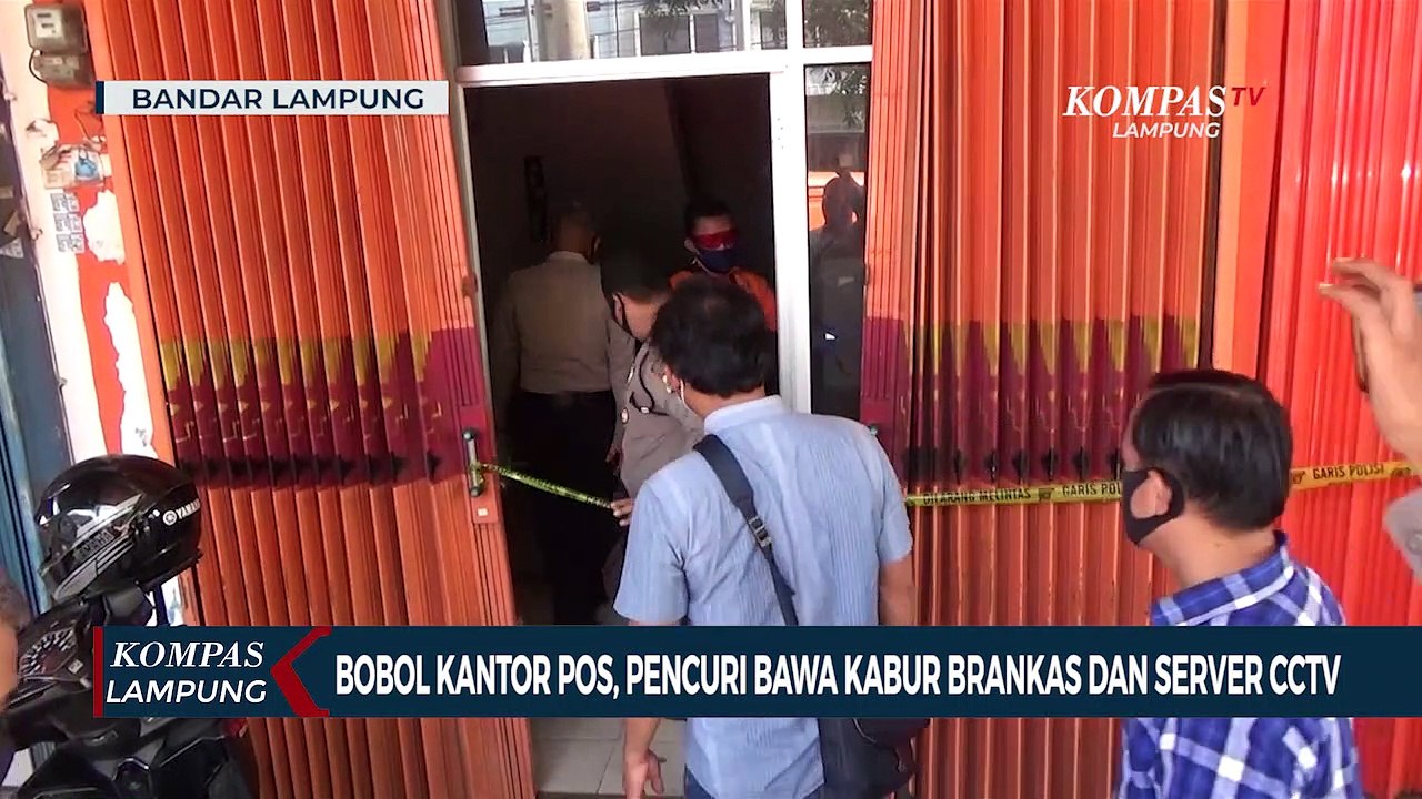 Bobol Kantor Pos, Pencuri Bawa Kabur Brangkas dan Server CCTV