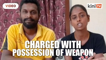 YouTuber Pavithra's husband charged with possessing dangerous weapon