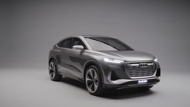 Der Audi Q4 Sportback e-tron concept - Schöner Rücken - das Exterieur
