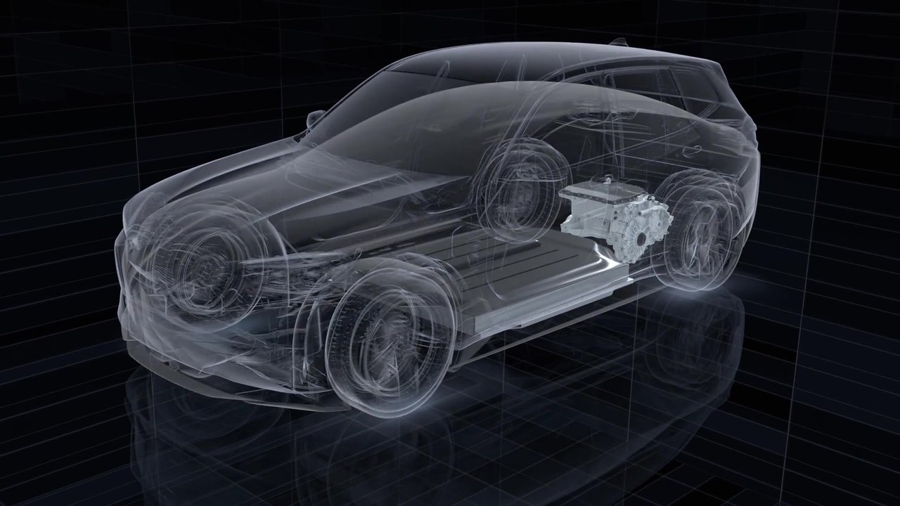 Der BMW Gen5 elektrische Antriebstrang Animation