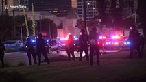 Several arrested at Black Lives Matter protest in LA's Beverly Hills