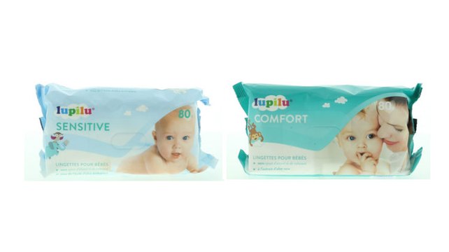 Lidl est obligé de rappeler des lingettes pour bébé “Lupilu”