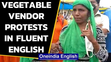 Indore vegetable seller speaks fluent English, blasts authorities Oneindia News