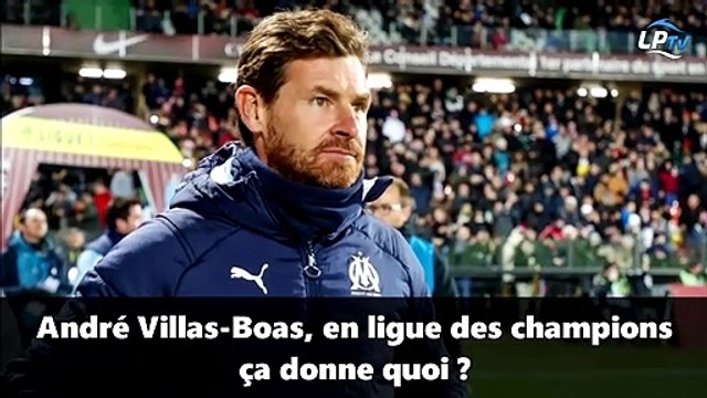 OM : Villas-Boas en LDC, ça donne quoi ?