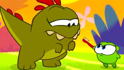 Om Nom Stories: Nibble Nom - Stinkysaurus Nom - Funny cartoons for kids