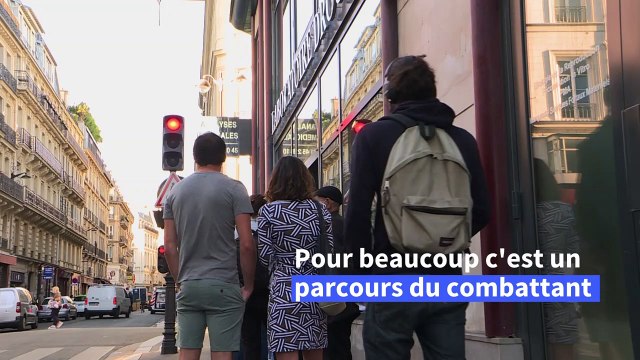 Dépistage du Covid-19: de longues files devant les laboratoires