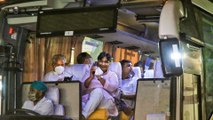 Rajasthan: CM Ashok Gehlot camp MLAs leaves for Raj Bhawan