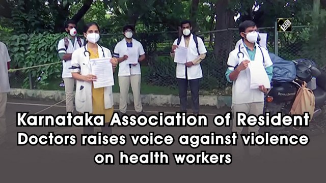 Karnataka Association of Resident Doctors raises voice against violence on health workers