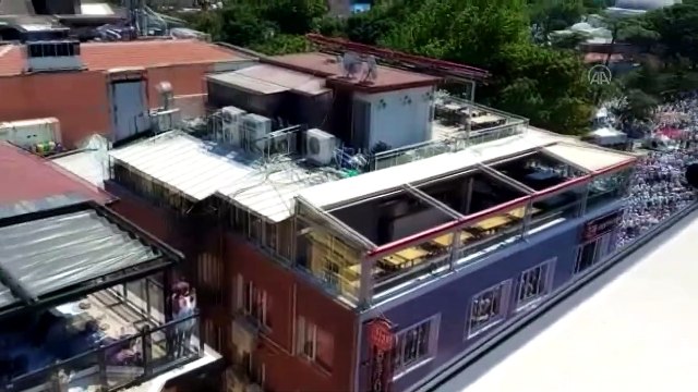 Ayasofya-i Kebir Camii'nin açılışında Sultanahmet Meydanı ve sokaklar doldu - İSTANBUL