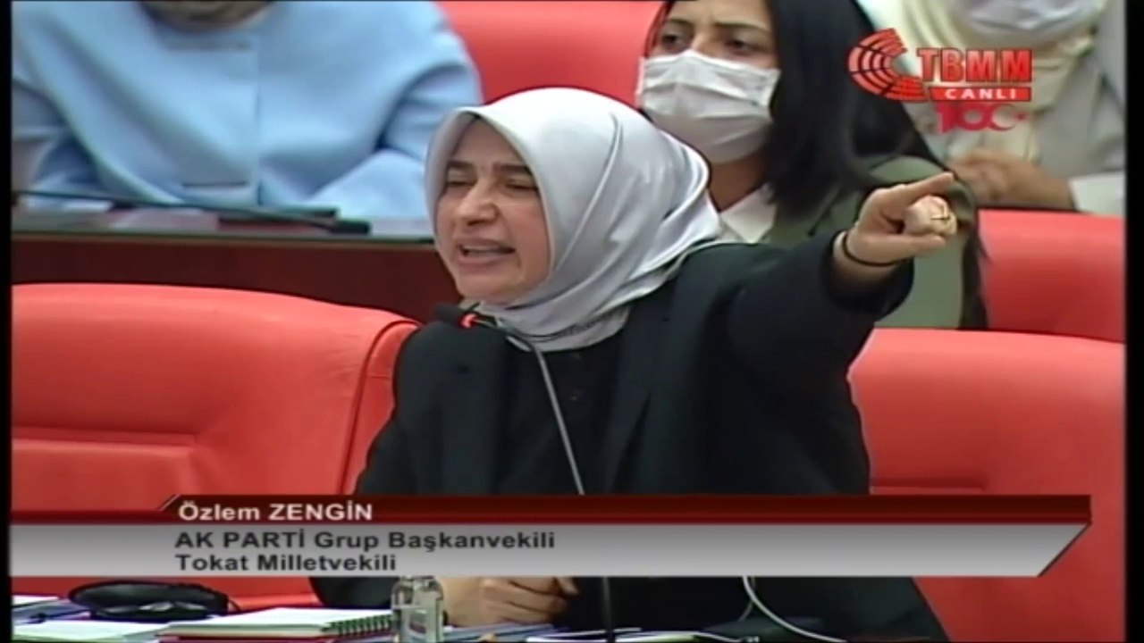 MECLİSTE KAVGA-ÖZLEM ZENGİN İLE HÜDA KAYA ARASINDA TARTIŞMA YAŞANDI-21 TEMMUZ 2020