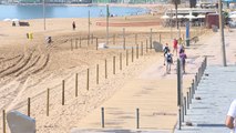 Playas delimitadas en Barcelona para evitar el colapso